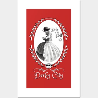Derby City Collection: Belle of the Ball 8 (Red) Posters and Art